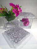 Crystal Top Glass Box