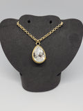 Swarovski Crystal Pendant Gold Necklaces